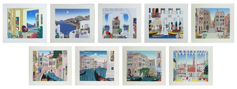 Thomas McKnight (b.1941) Connecticut (eleven) (1 of 10)