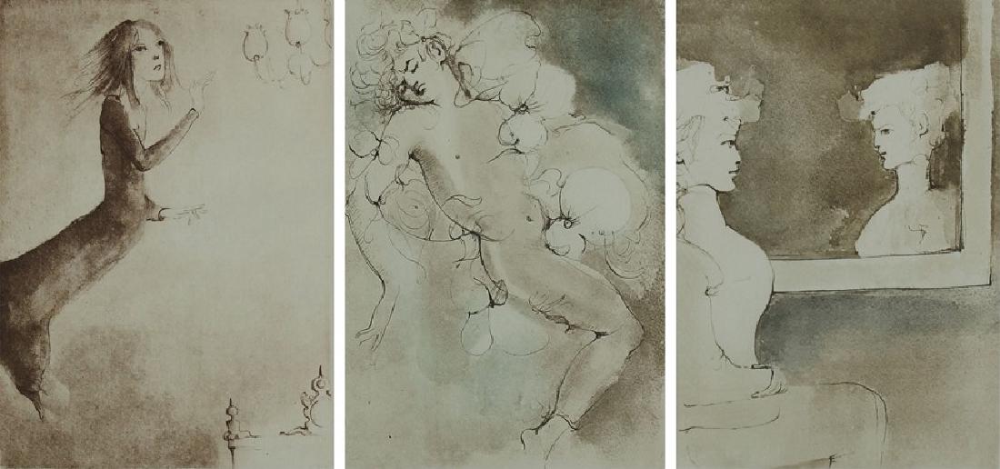 Leonor Fini (1907-1996) Argentinean (three) (1 of 7)