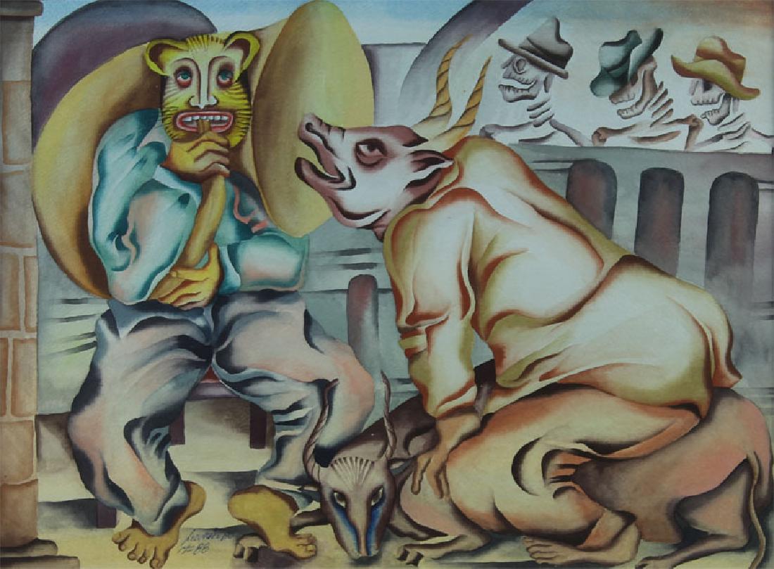 Leovigildo Martinez Torres (b. 1959) Oaxaca Mexico (1 of 2)