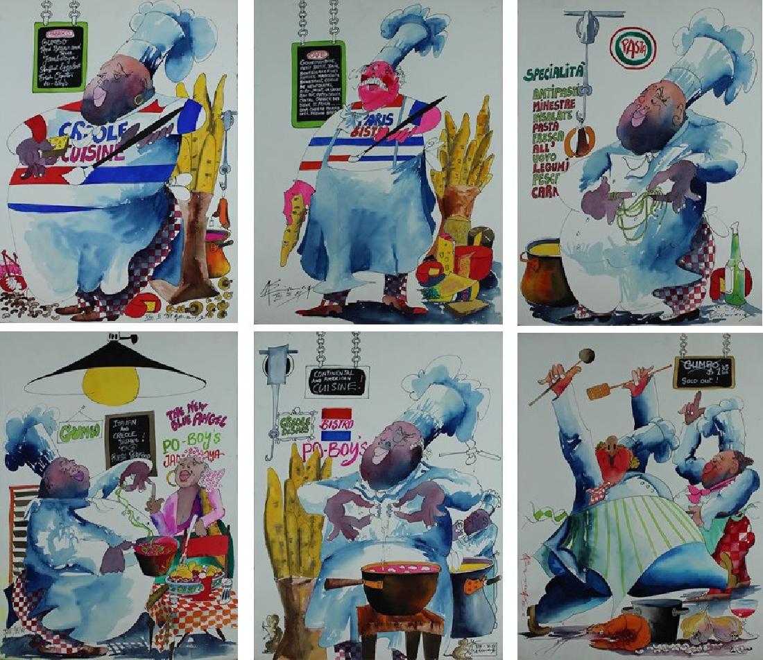 Leo Meiersdorff (1934-1994) New Orleans (six) (1 of 7)