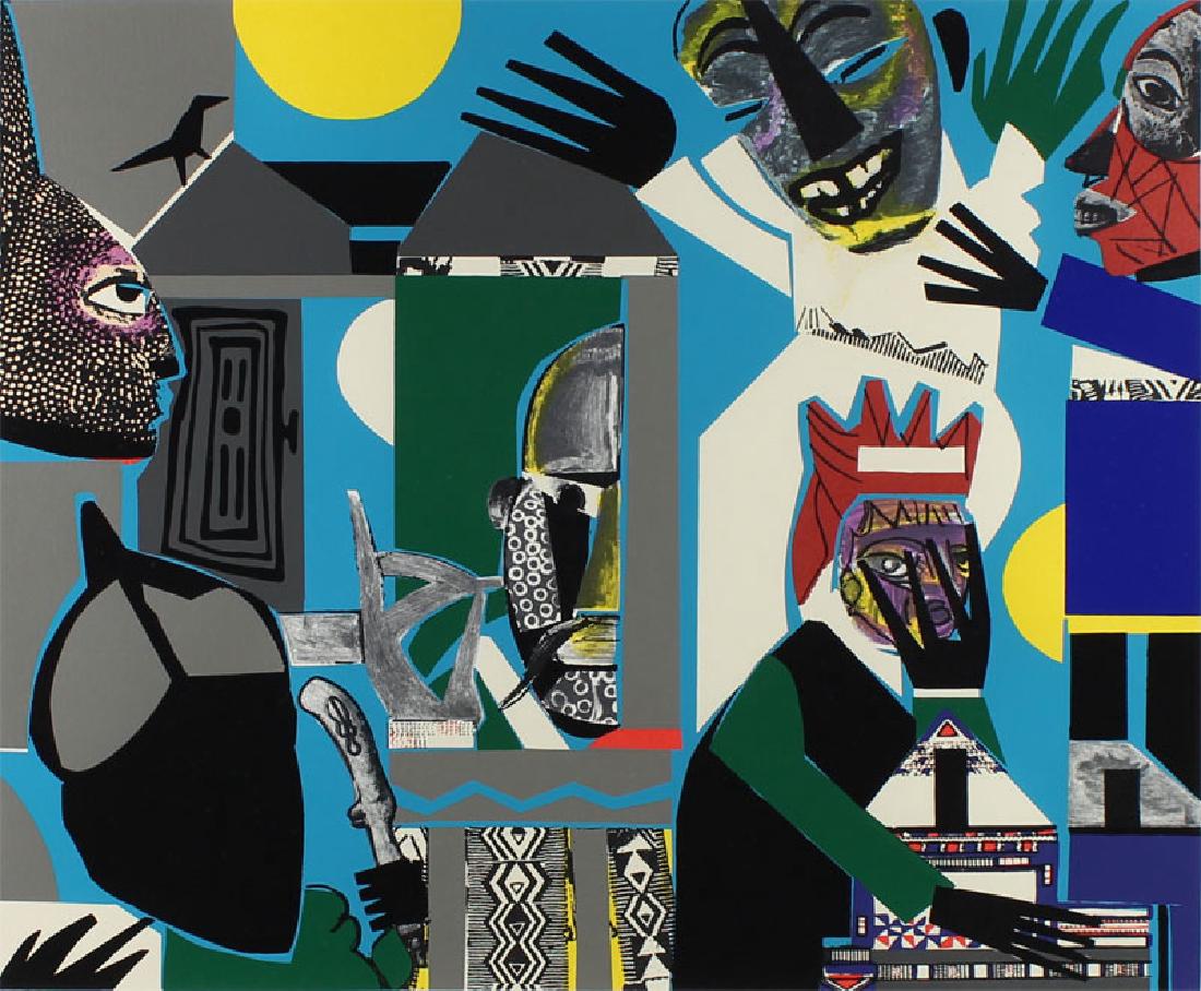 Romare Bearden (1911-1988) African American (1 of 2)