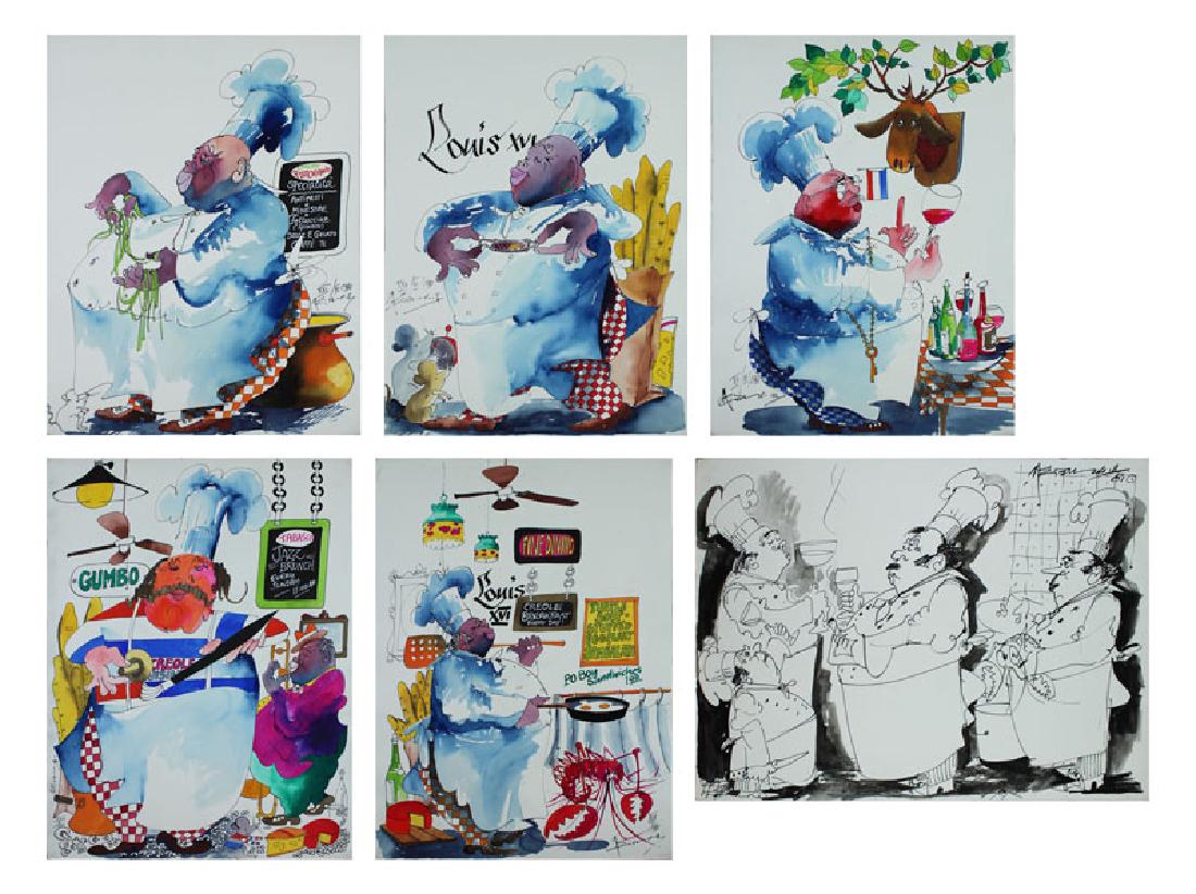 Leo Meiersdorff (1934-1994) New Orleans (six) (1 of 7)