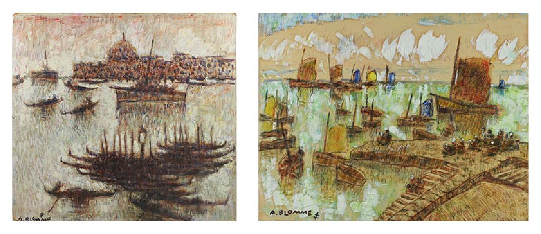 Alfons Blomme (1889-1979) Belgian (two) (1 of 3)