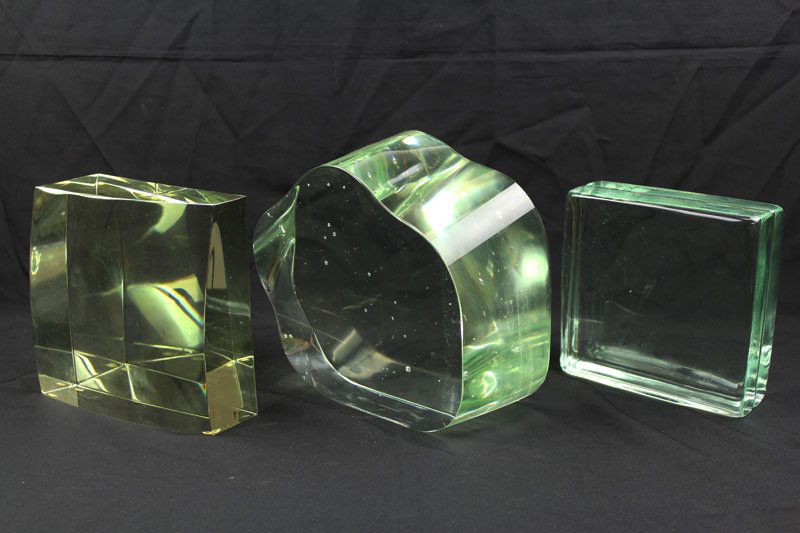 Decorative: Glass Sculptures (three) (1 of 1)