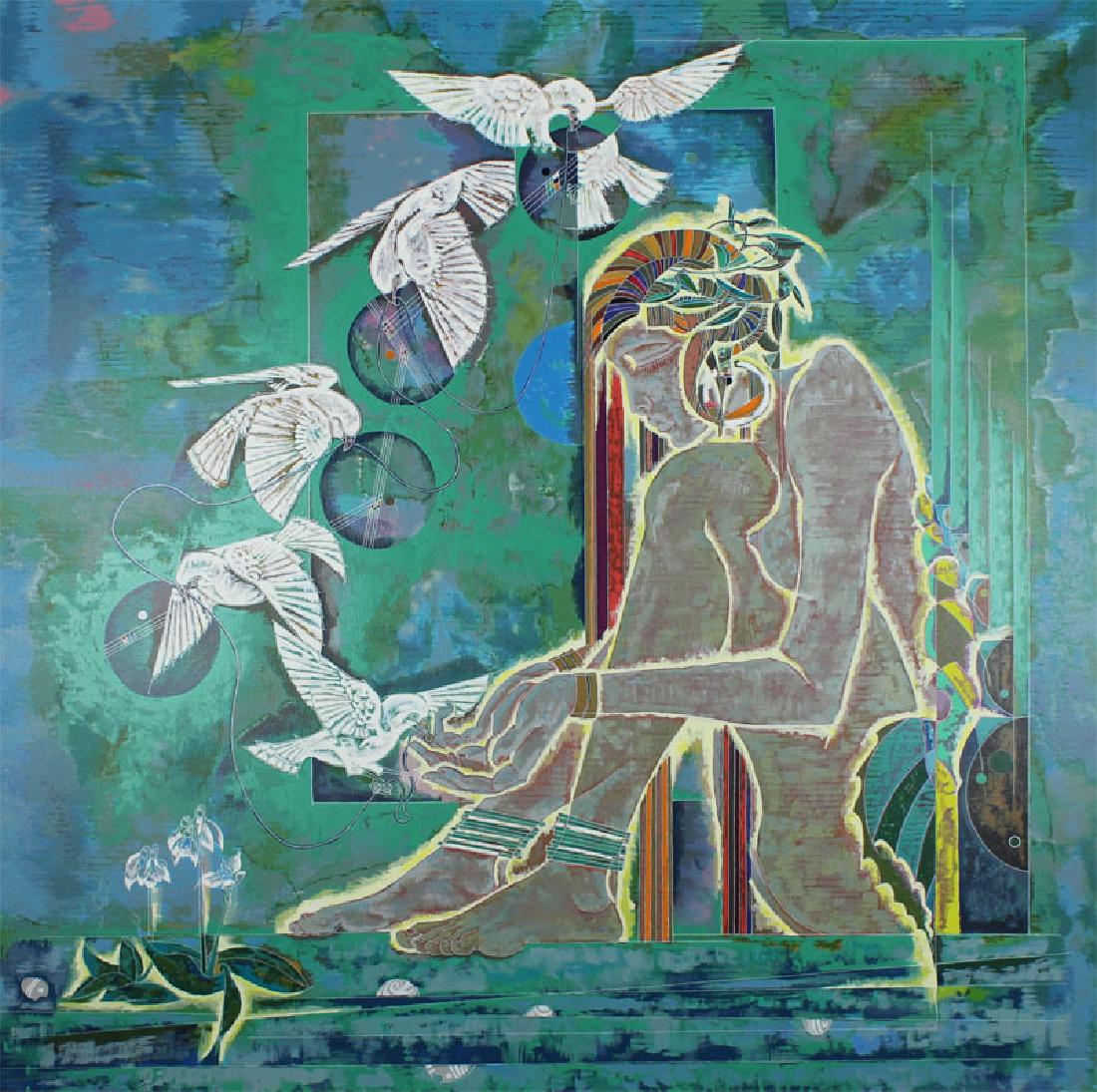 Lu Hong (b. 1952) Chinese (1 of 1)