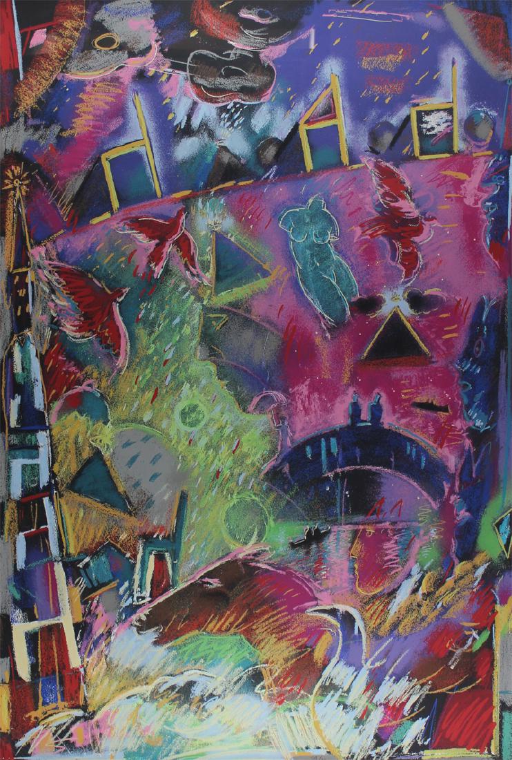 Carlos Almaraz (1941-1989) Mexican/ Californian (1 of 2)