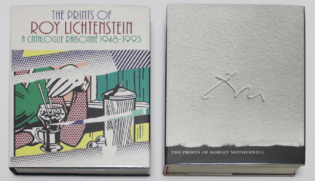 Art Books: Lichtenstein & Motherwell (four) (1 of 1)