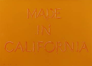 Ed Ruscha (b. 1937) Californian