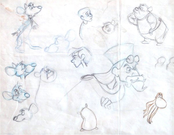 Animation: Disney Studios (drawing)