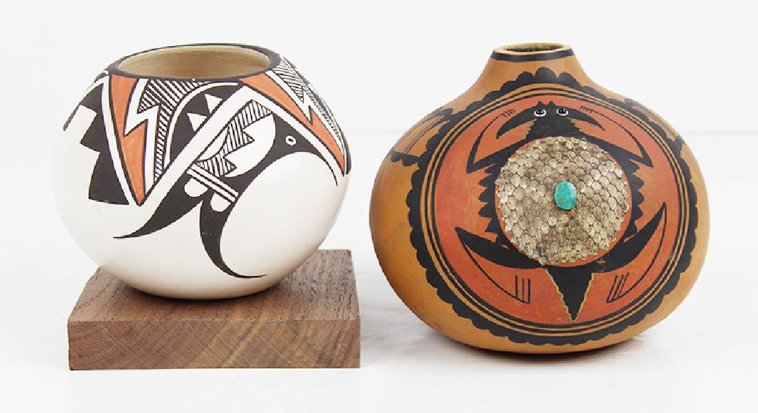 Isleta Pottery by Stella Teller & Robert Rivera, Santa (1 of 1)