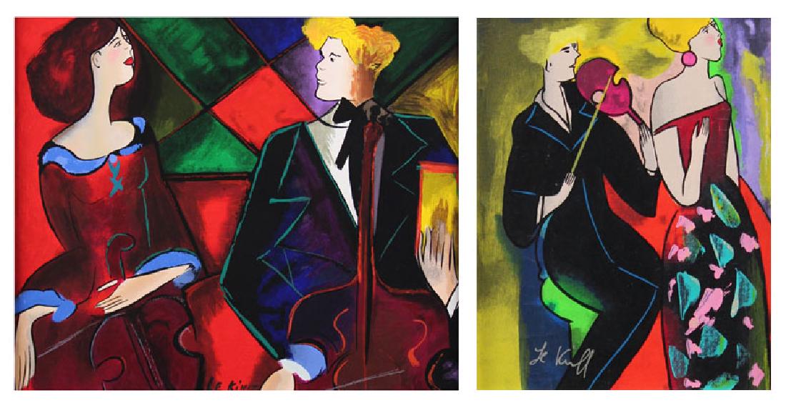 Linda Le Kinff (b. 1949) American (two) (1 of 6)