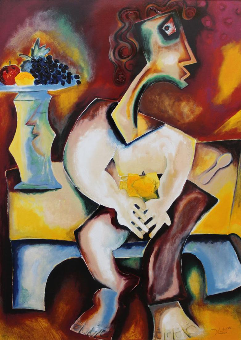 Alexandra Nechita (b. 1985) Romanian/ American (1 of 2)