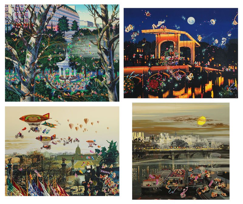 Hiro Yamagata (b. 1948) Japanese American (four) (1 of 5)