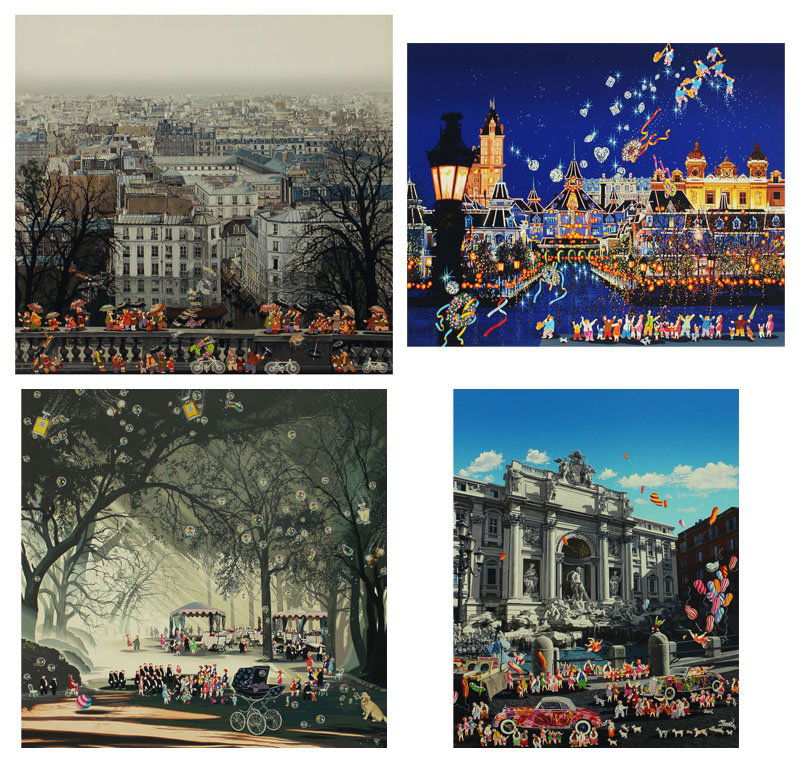 Hiro Yamagata (b. 1948) Japanese American (four) (1 of 5)