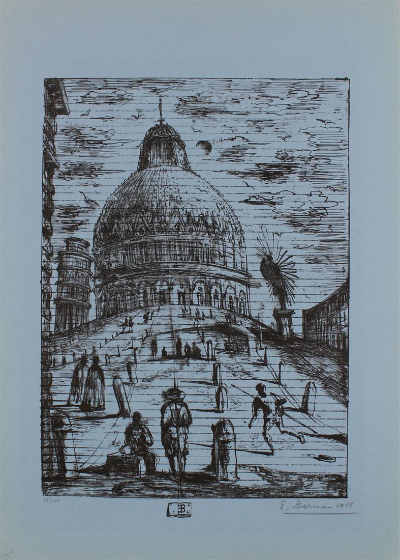 Eugene Berman (1899-1972), Augusta Rathbone (1897-1992) (1 of 3)