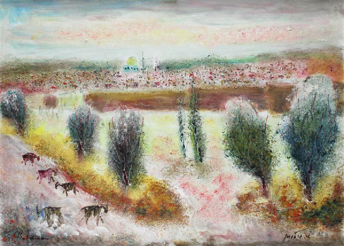 Albert Goldman (1922-2011) Israeli (1 of 2)