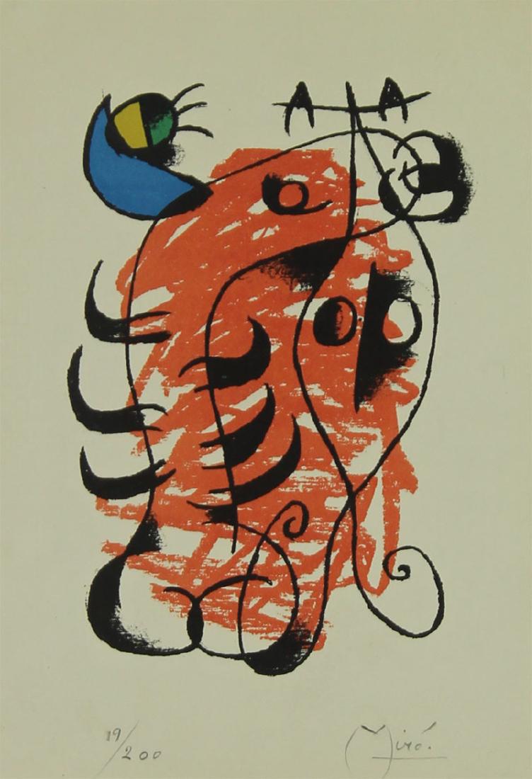 Joan Miro (1893-1983) Spanish (1 of 2)