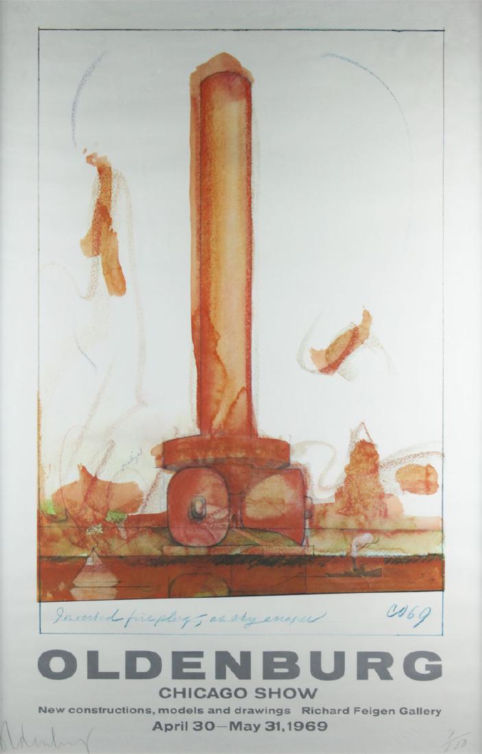 Claes Oldenburg (b. 1929) American (1 of 2)