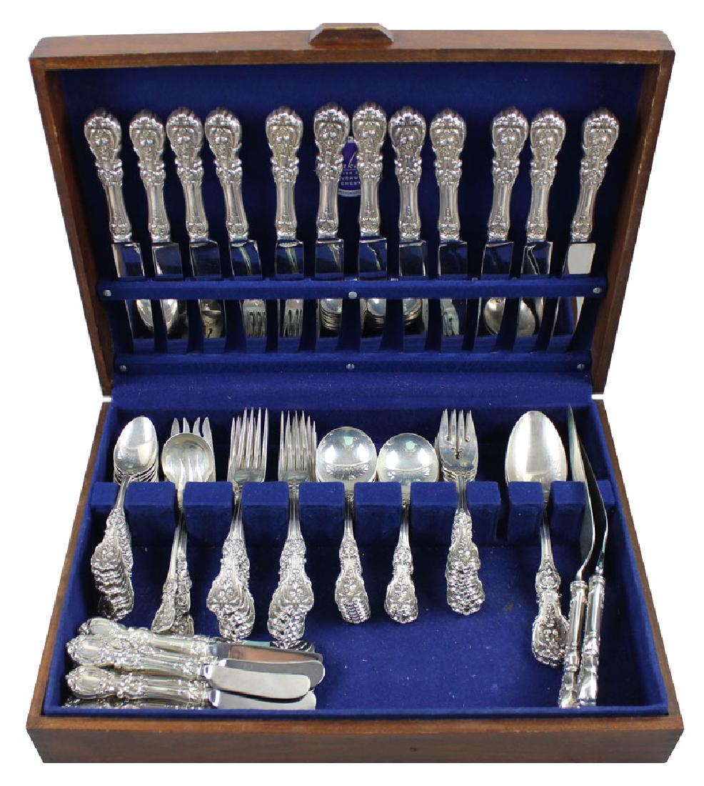 Sterling Silver: Reed & Barton Flatware (seventy-nine (1 of 2)