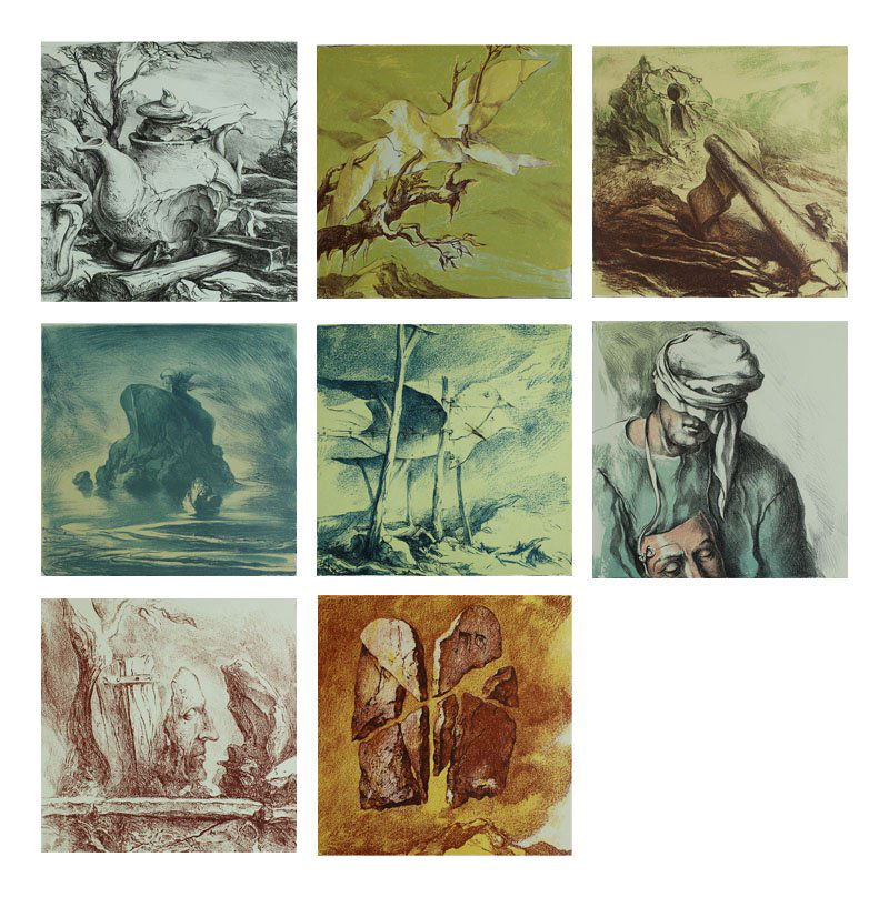 Samuel Bak (b. 1933) Polish Israeli (1 of 10)