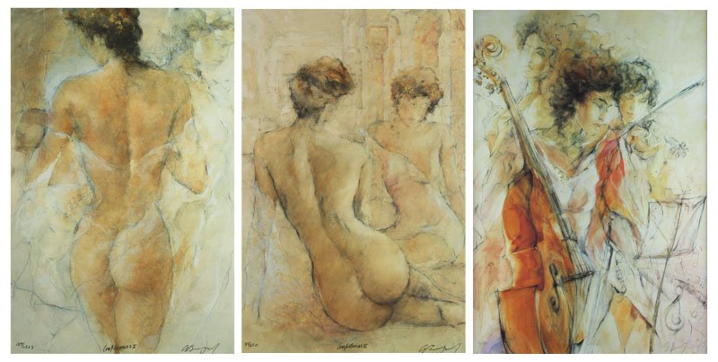 Gary Benfield (b. 1965) British (three) (1 of 8)