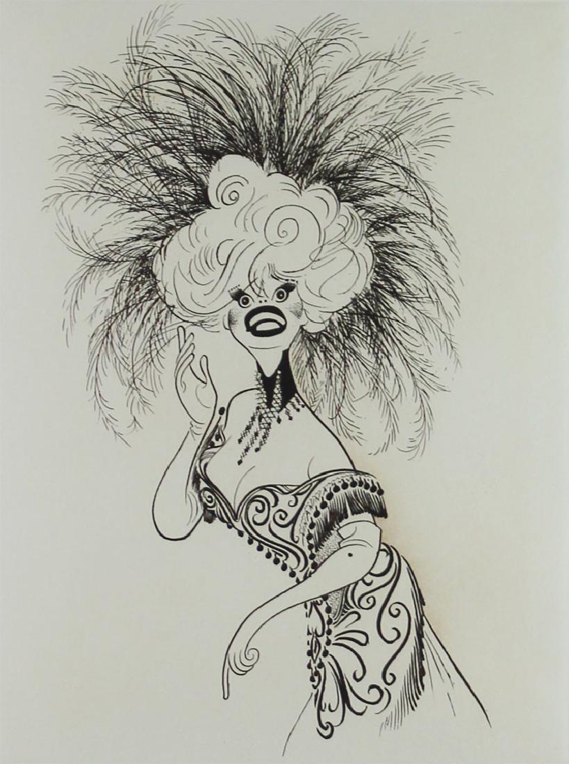 Al Hirschfeld (1903-2003) American (1 of 2)