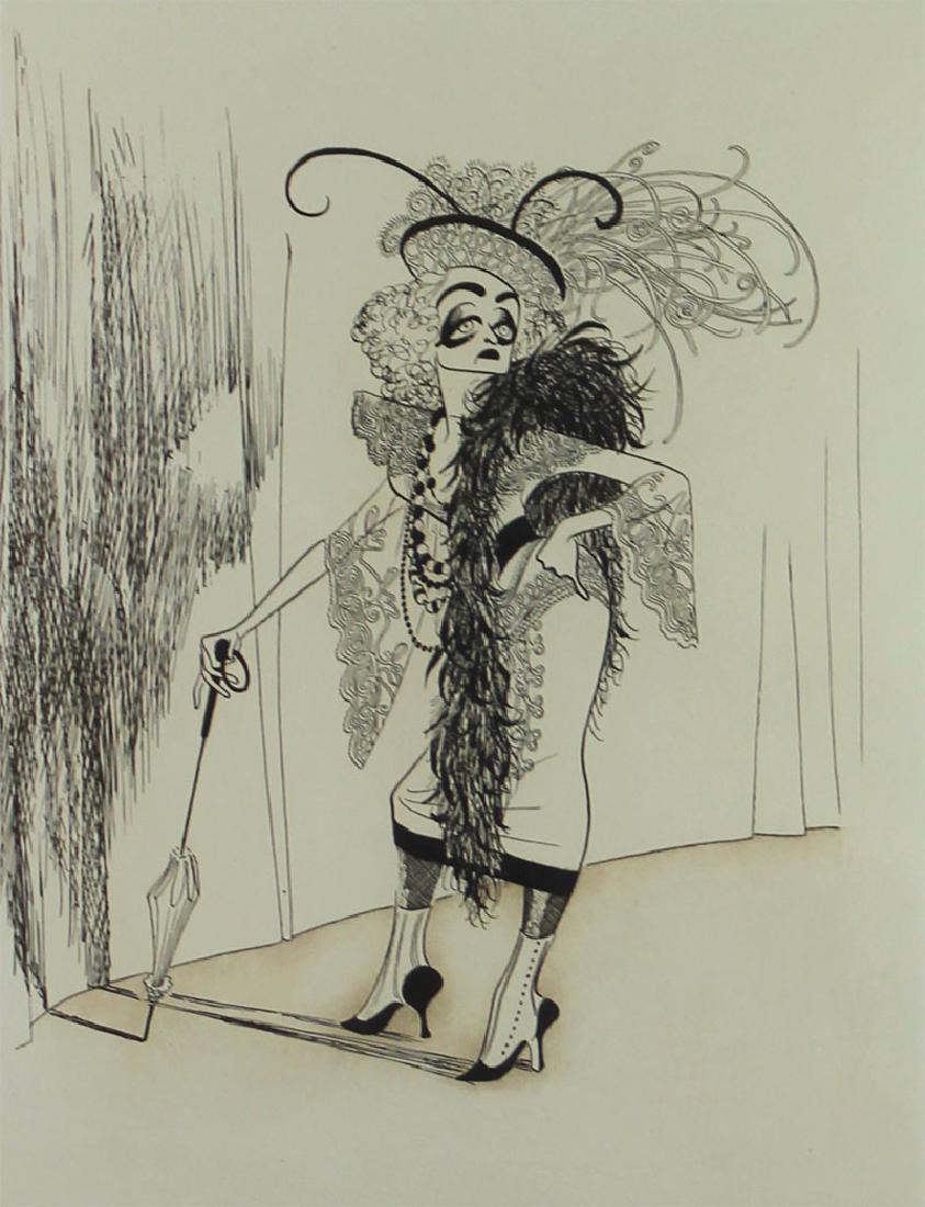 Al Hirschfeld (1903-2003) American (1 of 2)