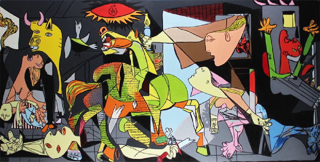 Steve Kaufman (1960-2010) New York (1 of 1)