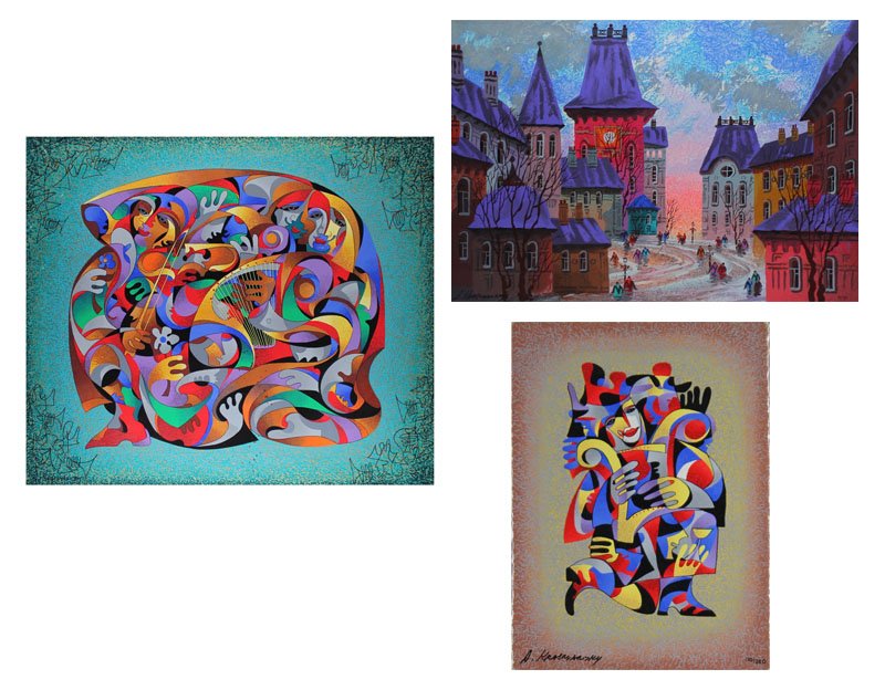 Anatole Krasyansky (b. 1930) Kiev (three) (1 of 5)