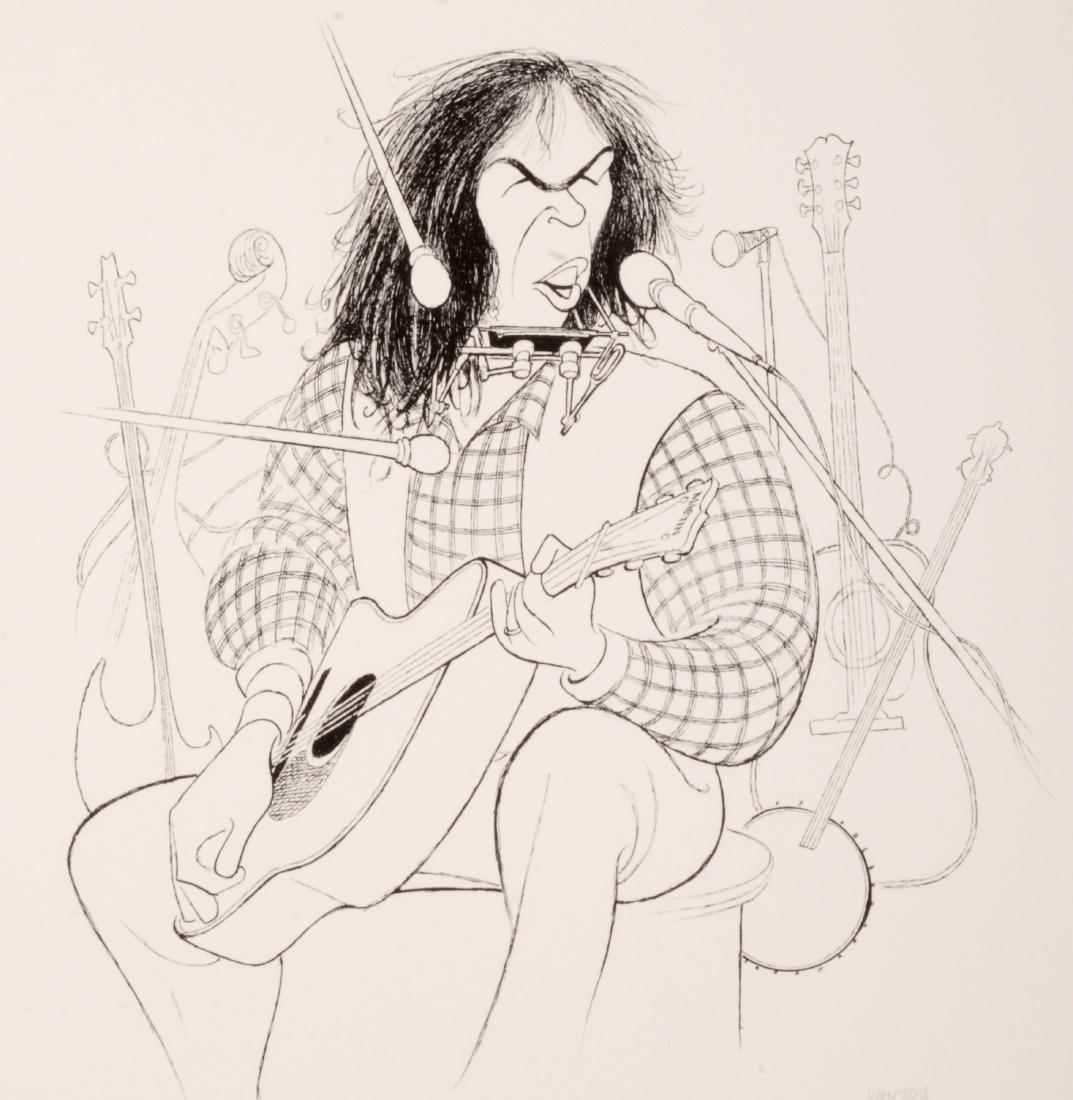 Al Hirschfeld (1903-2003) American (1 of 2)