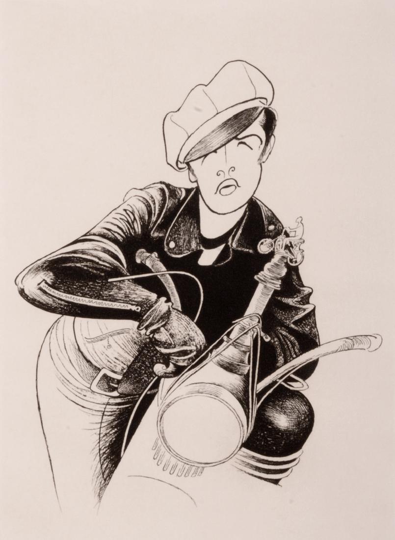 Al Hirschfeld (1903-2003) American (1 of 2)