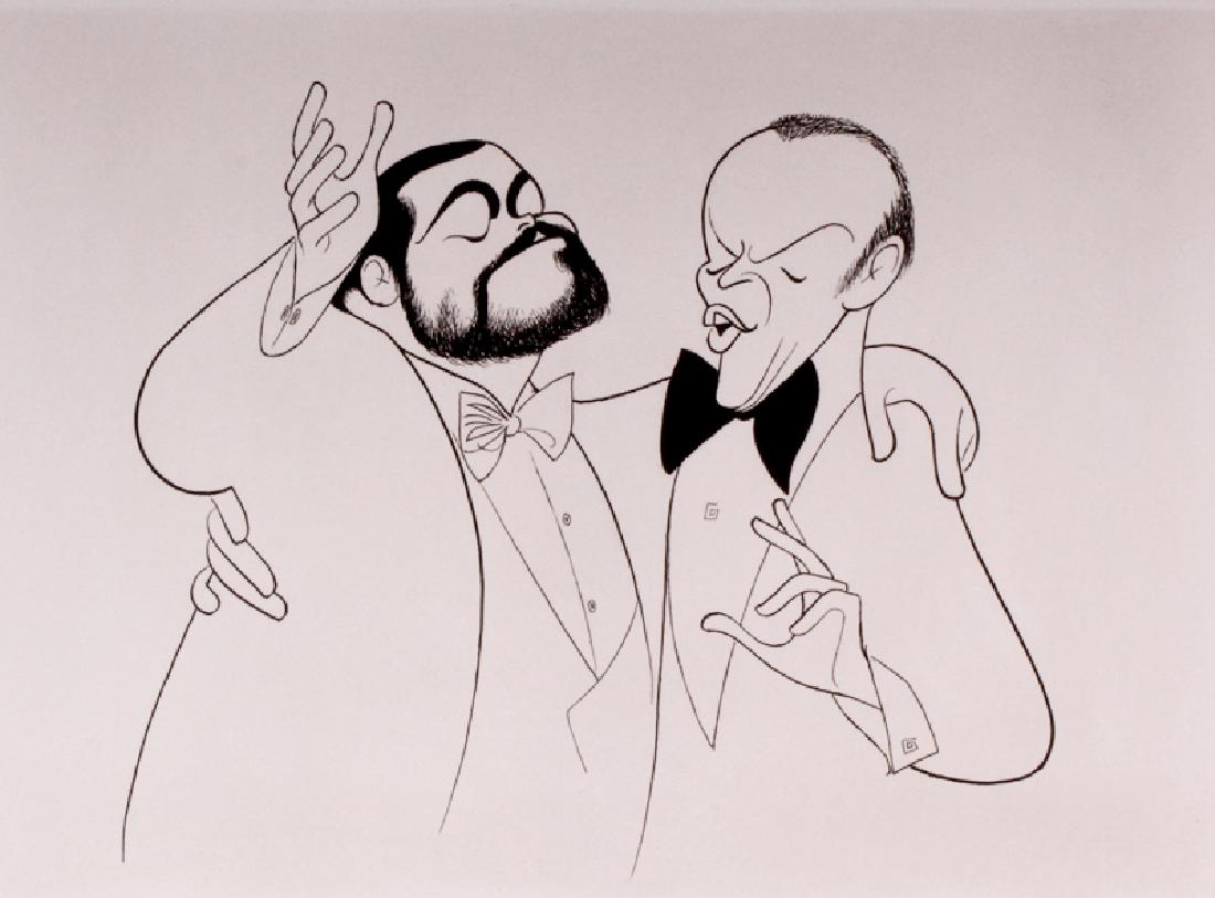 Al Hirschfeld  (1903-2003) American (1 of 2)