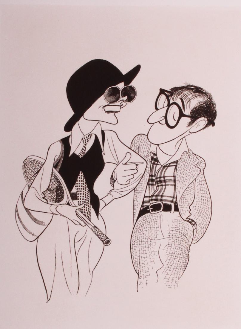 Al Hirschfeld  (1903-2003) American (1 of 2)