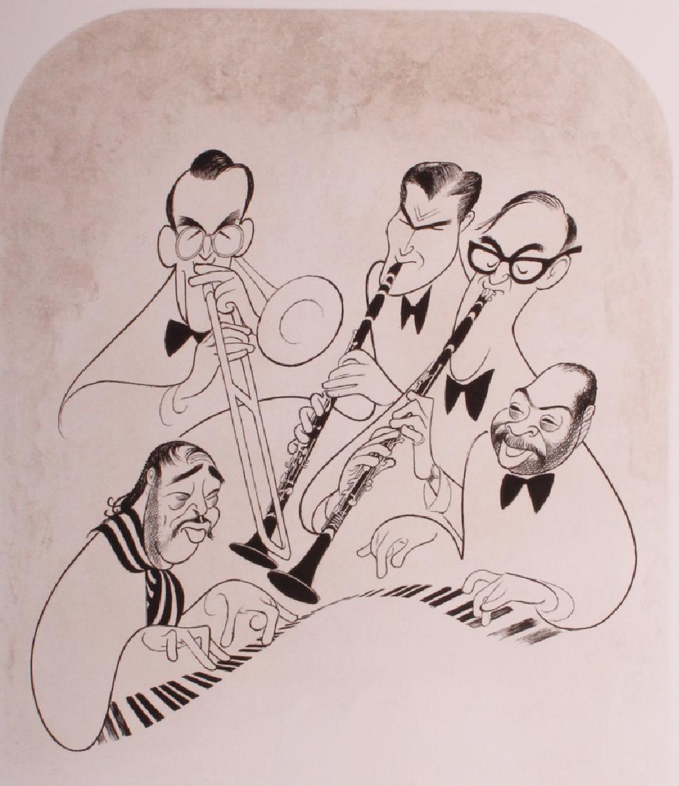 Al Hirschfeld  (1903-2003) American (1 of 2)