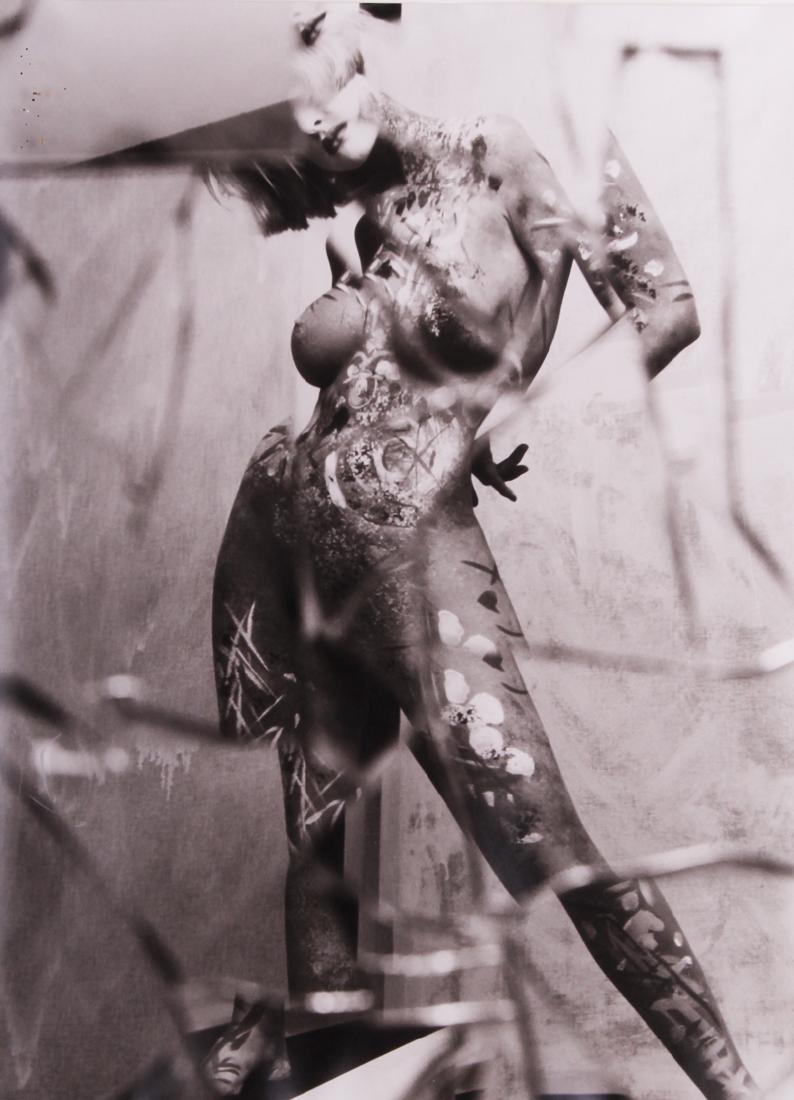 Stephen Sigoloff (20th Century) American: TRANSFIGURE, black and white photograph, 14 ½ x 19”, discardable frame.