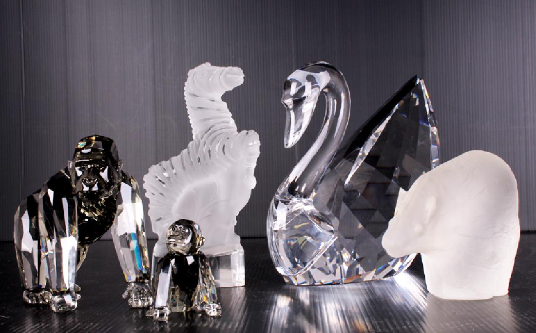 Swarovski Large Crystal Swan & others (five) (1 of 4)
