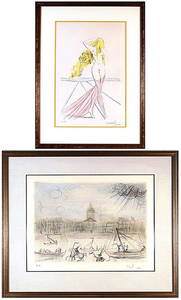 78: after Salvador Dali (1904-1989) Spanish (two)