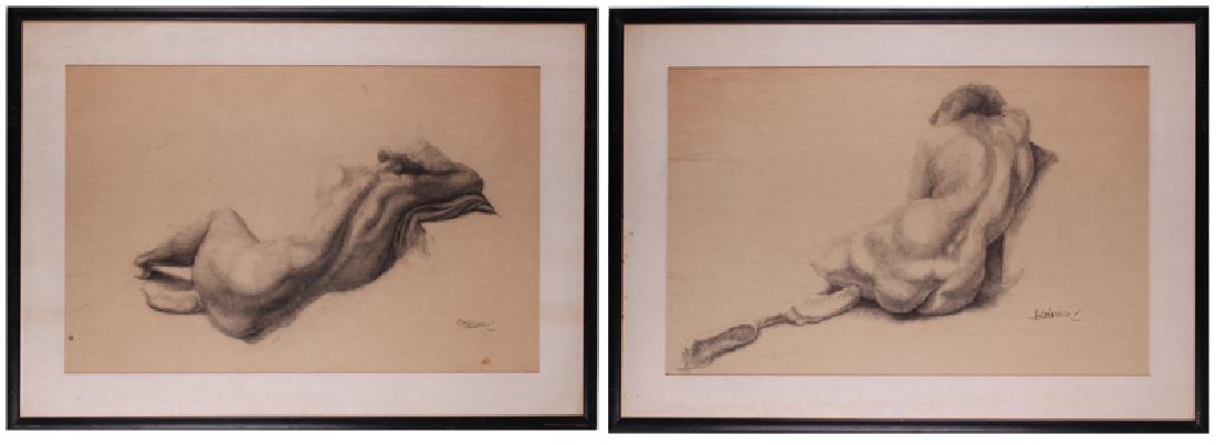 Morris Broderson (1928-2011) Californian (two) (1 of 3)