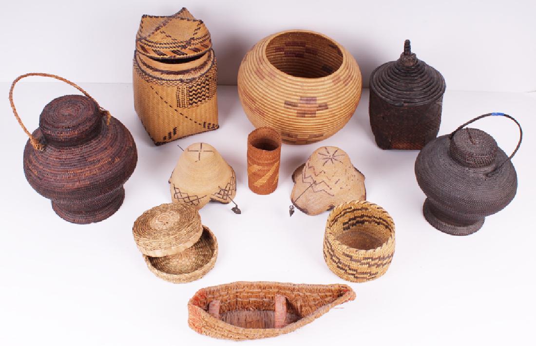 Basket Collection: Southeast Asian, Philippine & (1 of 2)