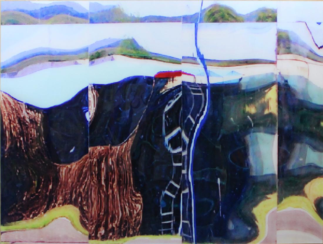 Irit Batsry (b. 1957) Israeli/ American: GATE, 2006, digital Lambda print on Fujiflex mounted to Plexiglas, purportedly from the edition of 5, size 48 x 63”. Proceeds to Benefit UCLA Health.