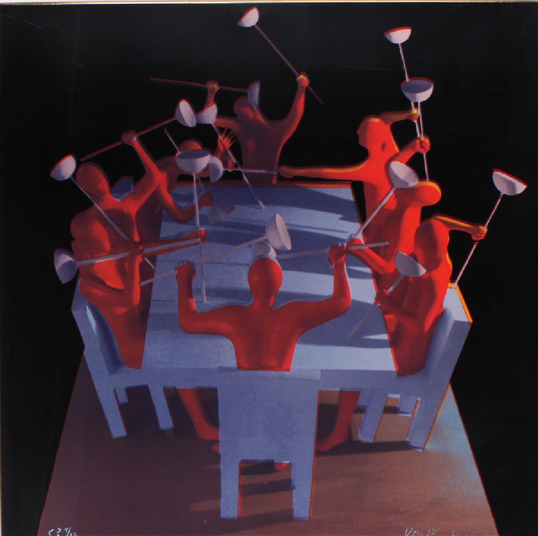 Mark Kostabi (b. 1960) California New York (1 of 2)