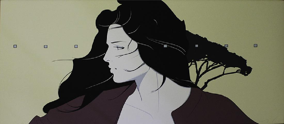 Patrick Nagel (1945-1984) California: COLLECTORS GALLERY (N.23), 1982, color screenprint, signed in pencil, numbered 40/90, catalogue incorrectly lists an edition of 130, we have found two other listings for an edition of 90, published by
