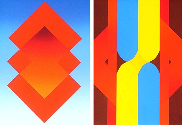 Hiro Yada (20th Century) Japanese (two)