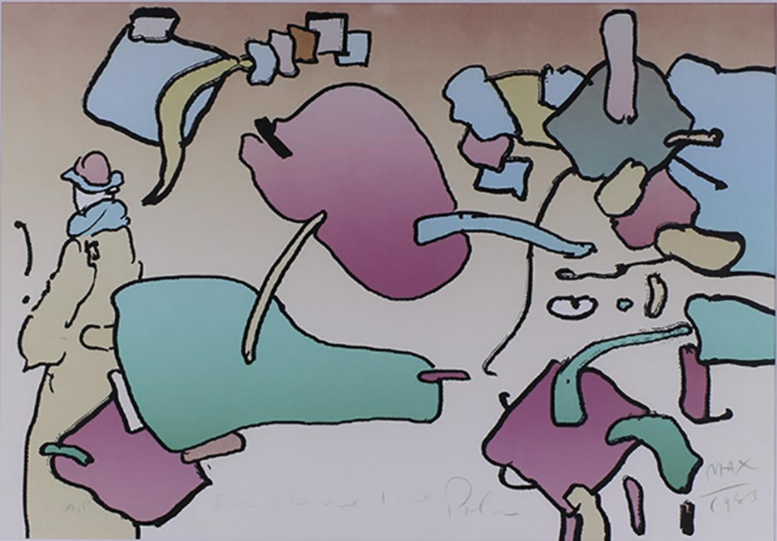 Peter Max (b. 1937) German/ American (1 of 3)