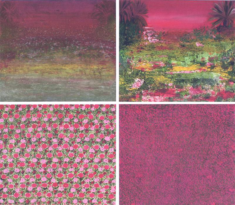 Farideh Golbahar (b. 1942) Israeli: JERUSALEM (Red), color giclee, signed in pencil, numbered 51/150, sheet 23 ½ x 26 ¾”. Gallery Retail $250
