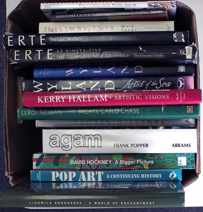 Art books  (twenty-six) (1 of 2)