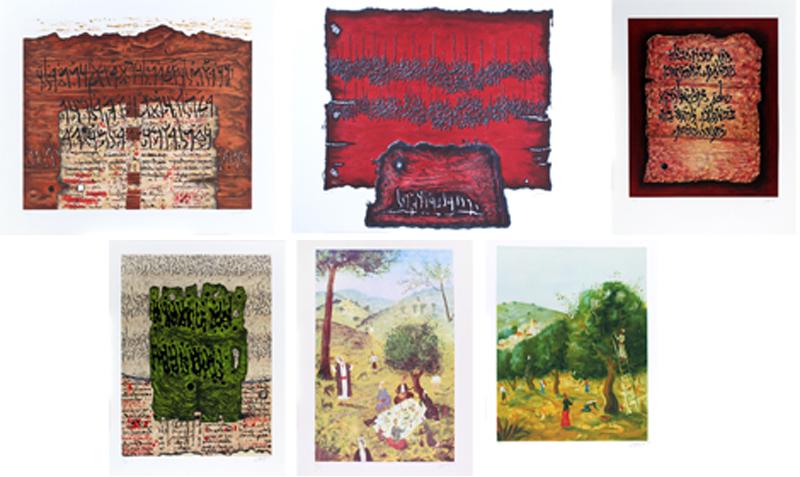 Moshe Castel  (1909-1991) Israel  (six) (1 of 8)