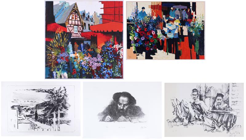 Claude Fauchere  (2),  Fima (Ephraim Roeytenberg), (1 of 10)