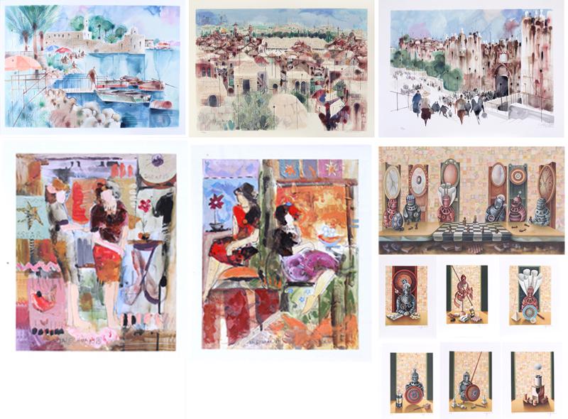 Shmuel  (Shemuel)  Katz  (1926-2010) Austrian/ Israel (1 of 10)