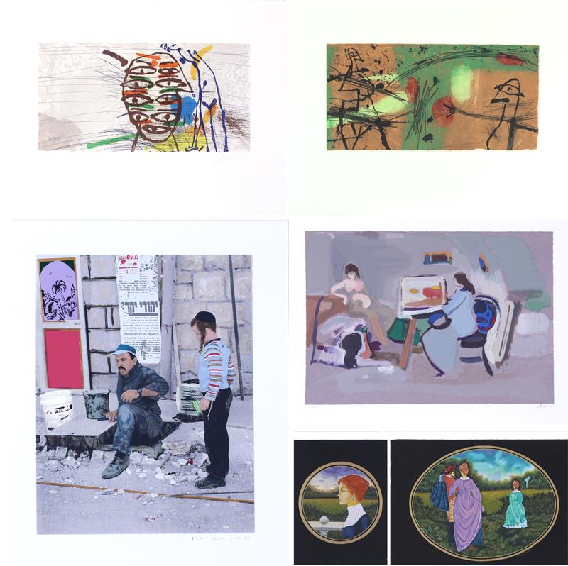 Leo Ray  (2),  Yael Robin, Moshe Rosenthalis  &  Meir (1 of 10)